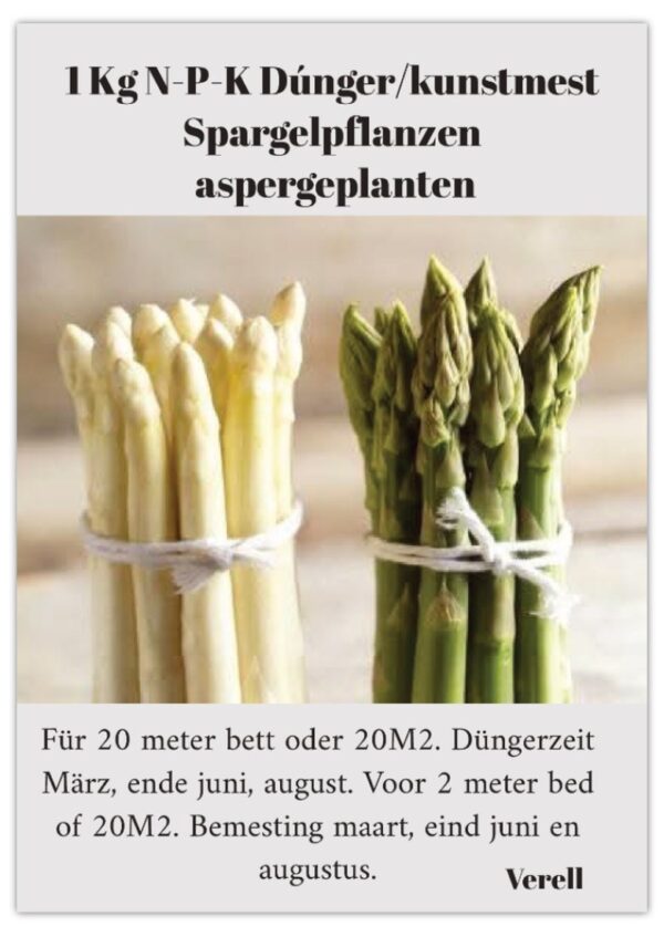 Asperge speciaal meststof 1 kg