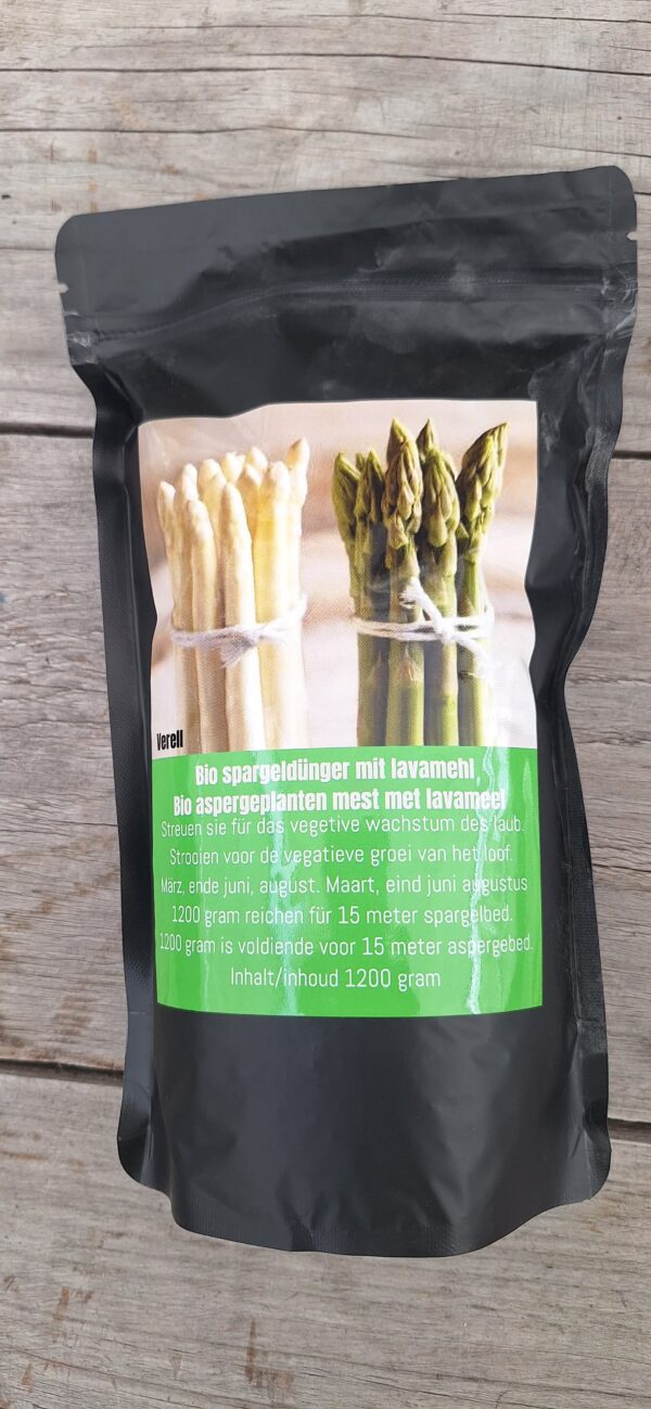 Bio Organische aspergemest met lavameel 3 x 1,2 Kg